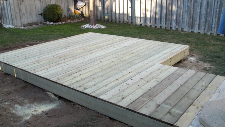 Custom deck build