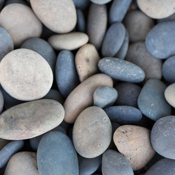 River Rock ground covering